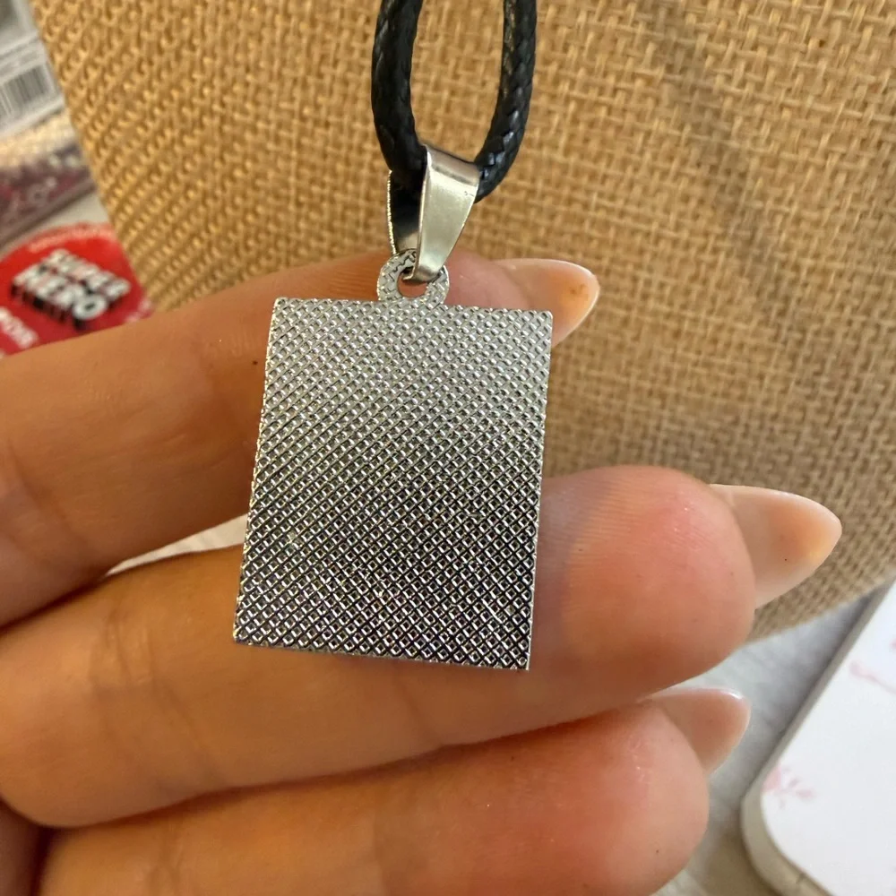 Rectangular Cross‎ Pendant Necklace